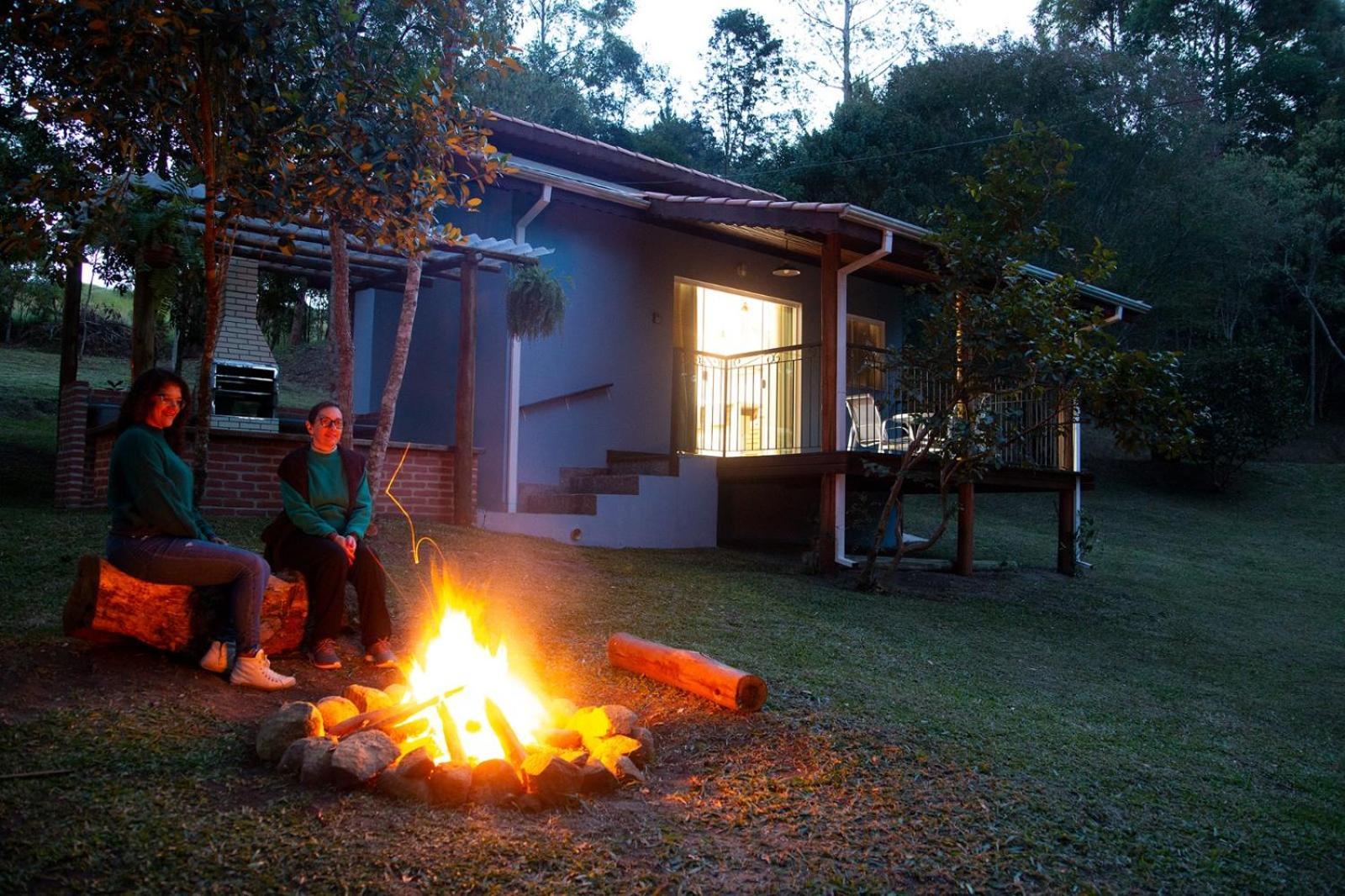 Villa Chales Vinhas Da Harmonia Cunha Zimmer foto